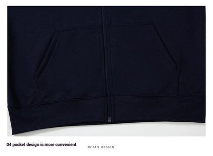 One Piece Navy Premium Zip Up Hoodie