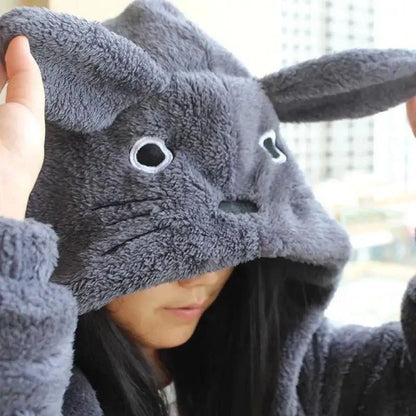 Totoro Inspired Anime Hoodie